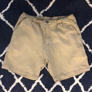 Bearbottom khaki shorts inseam 7”